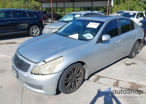2007 Infiniti G35 Journey из США, поврежденный, VIN JNKBV61E67M707001